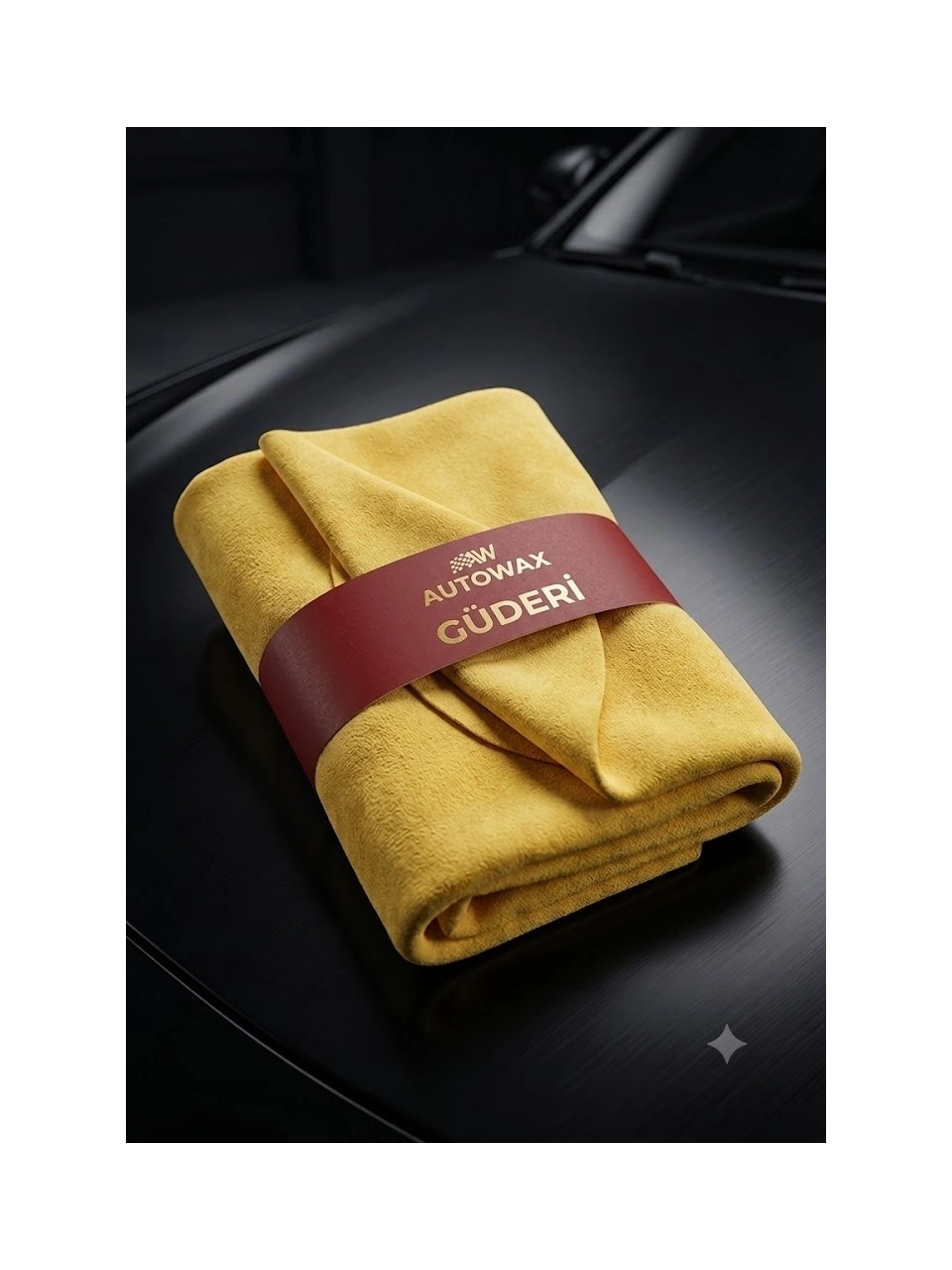 Autowax Profesyonel Gerçek Premium Güderi Bez Otomobil Kurulama 50X70
