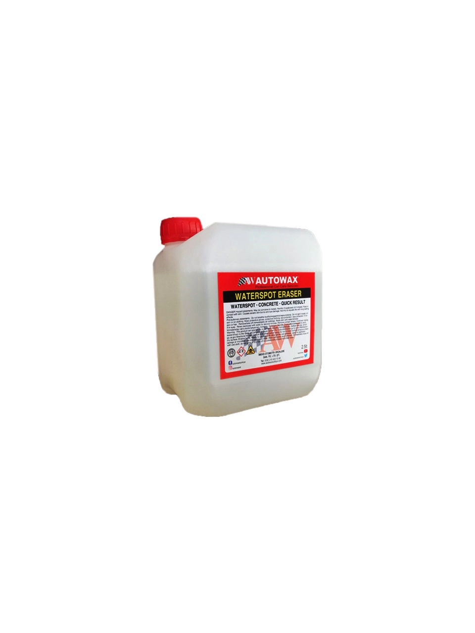 Autowax Kireç Lekesi Giderici 2.5 Lt - Profesyonel Temizlik