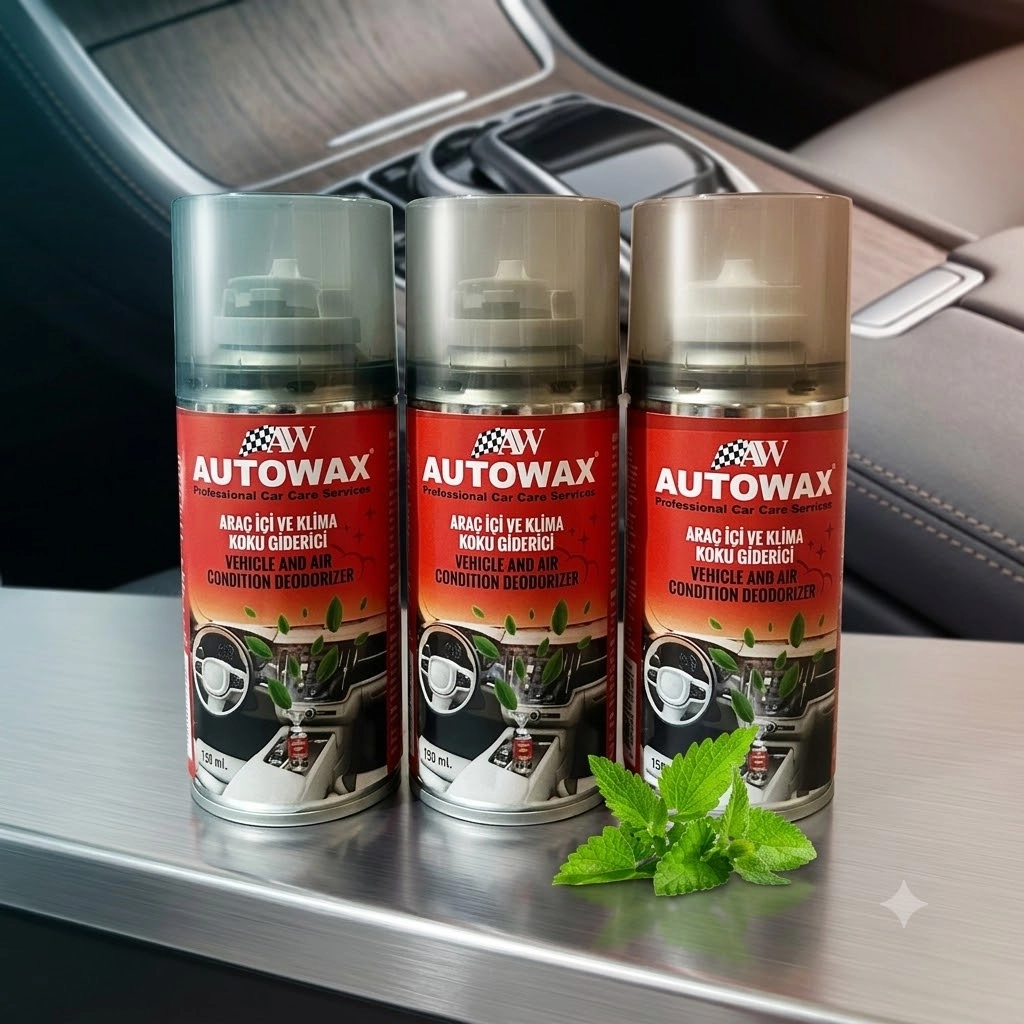 Autowax Klima Temizleyici Hava Tazeleyici Koku Bombası 3’lü
