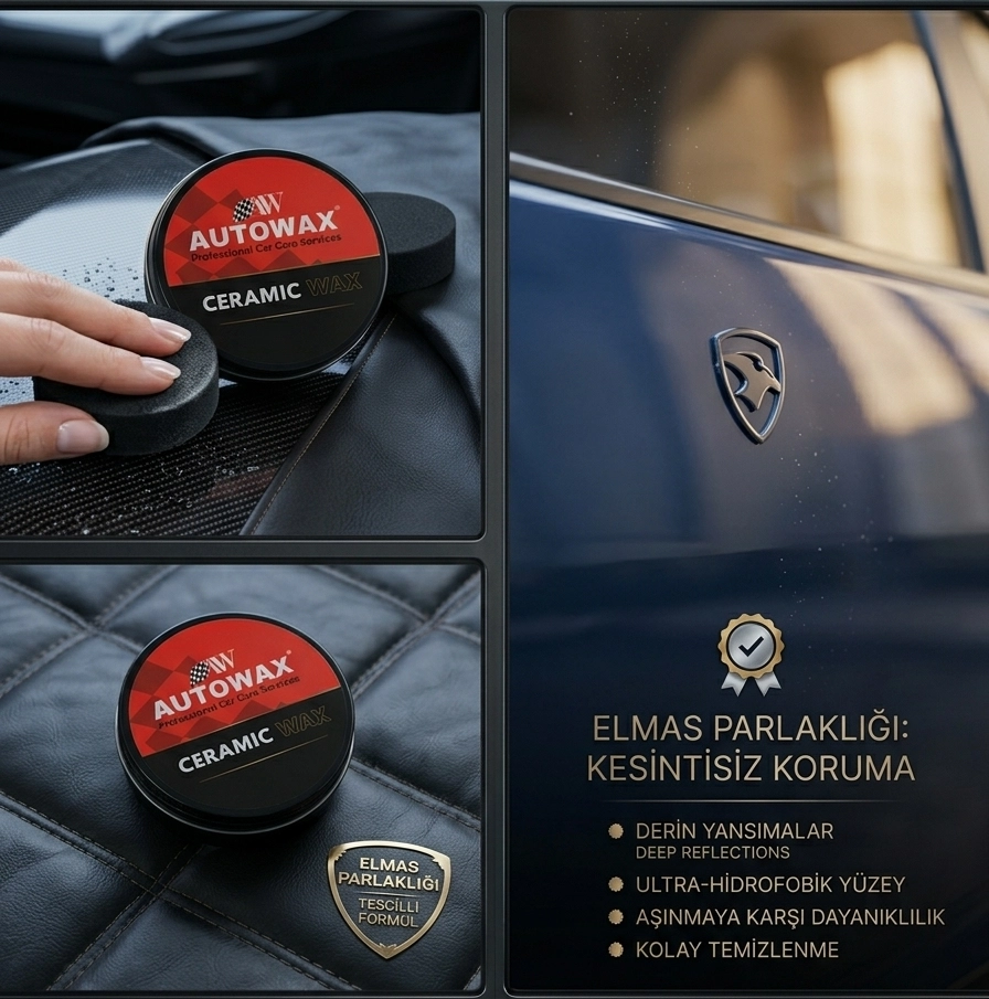 Autowax Ceramic Wax Seramik Katkılı Cila 300 GR.