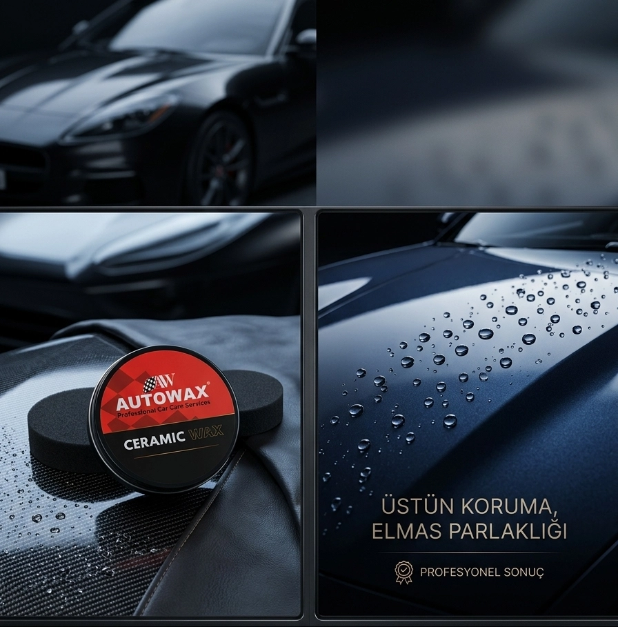 Autowax Ceramic Wax Seramik Katkılı Cila 300 GR.