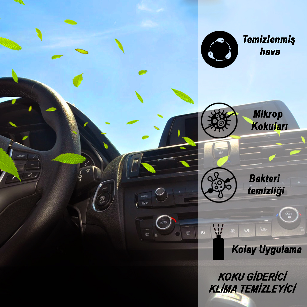 Autowax Profesyonel Araç Kötü Koku Giderici (2.5 Lt.)
