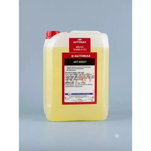 Autowax Böcek ve Sinek Kalıntısı Temizleyici 5LT.