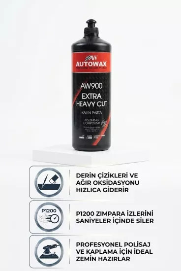 Ultra Heavy Cut Çizik Giderici Kalın Pasta 1 LT