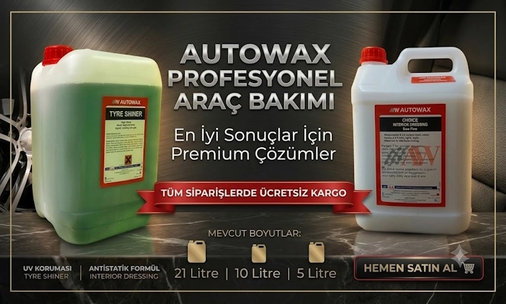 Autowax Profesyonel Dış Temizlik ile Jant ve Lastik Bakım Ürünleri