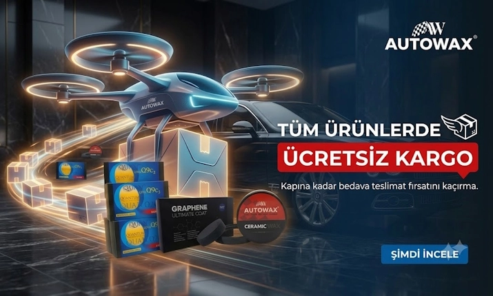 Autowax Oto Bakım Ürünlerinde Tüm Siparişlere Ücretsiz Kargo